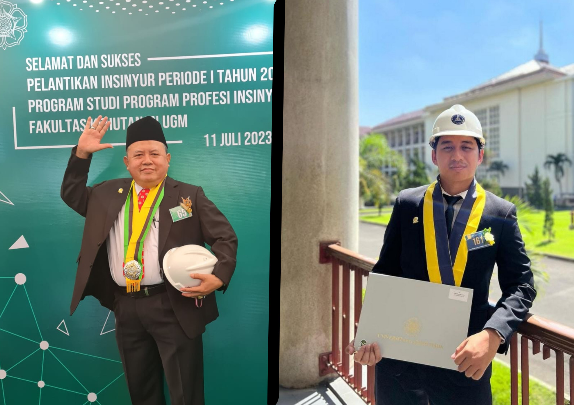 Civitas Raih Gelar Doktor dan Insinyur