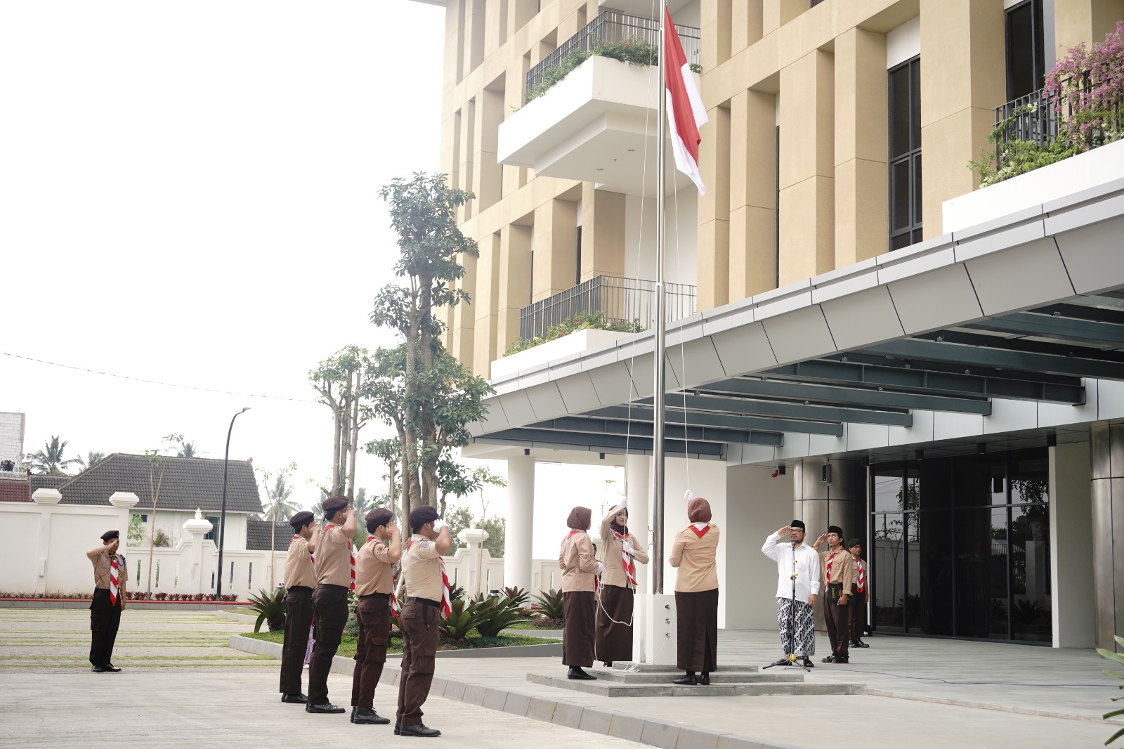 UNU Jogja Peringati Hari Kemerdekaan di Kampus Baru