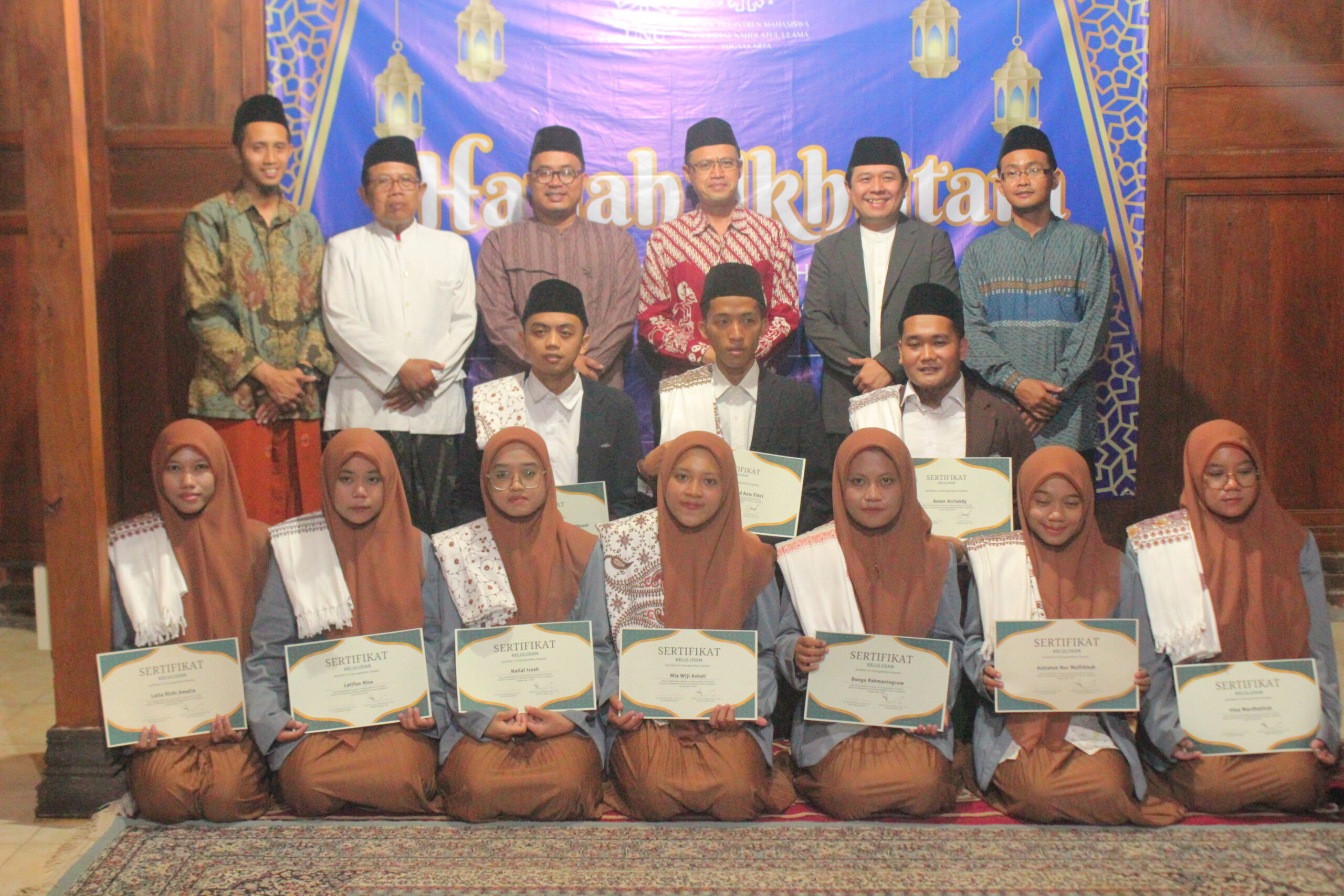 Ponpes UNU Jogja Gelar Wisuda Santri