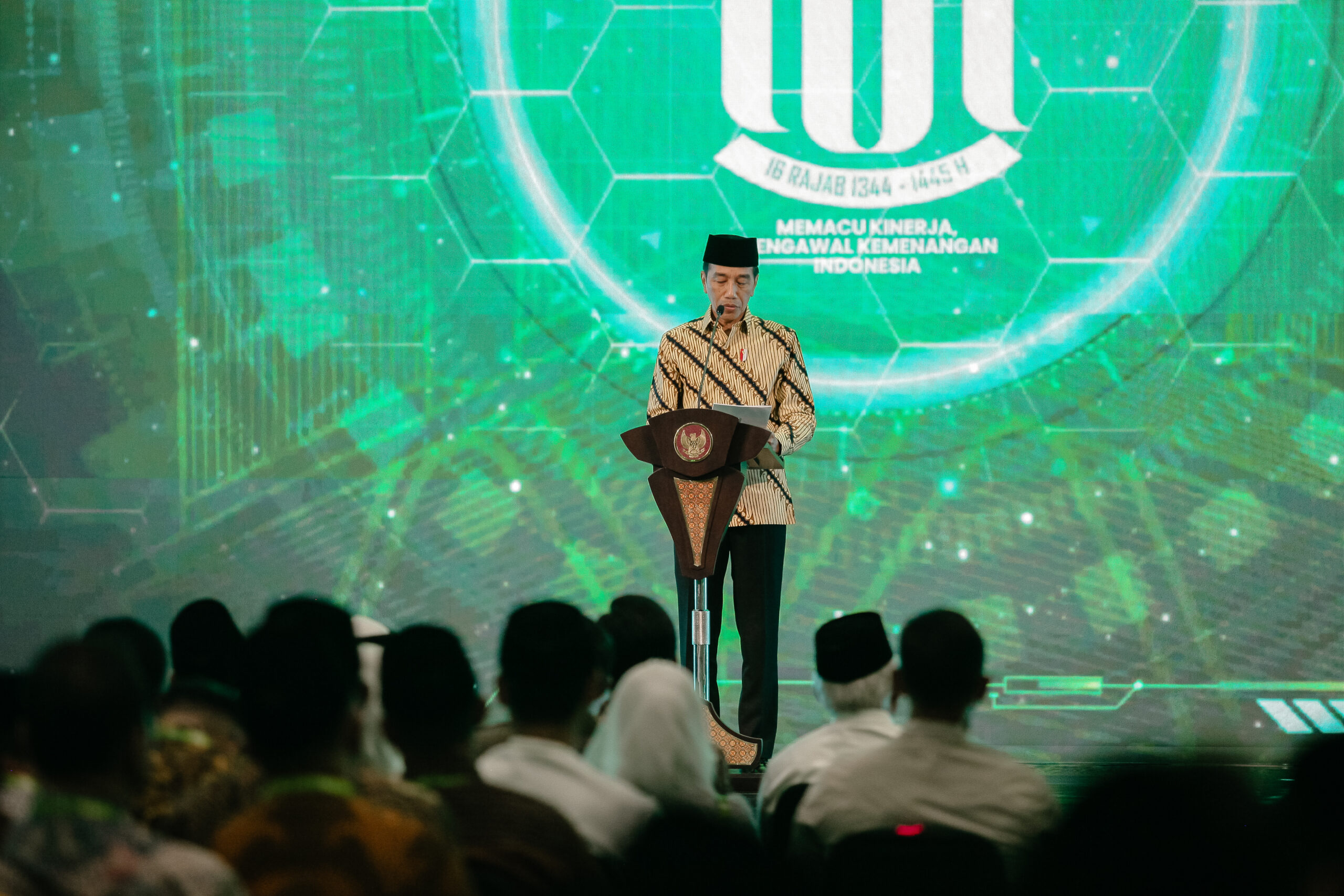 Presiden Jokowi Kaget Mahasiswa UNU Jogja Belajar Robotika, Reksadana dan Bitcoin