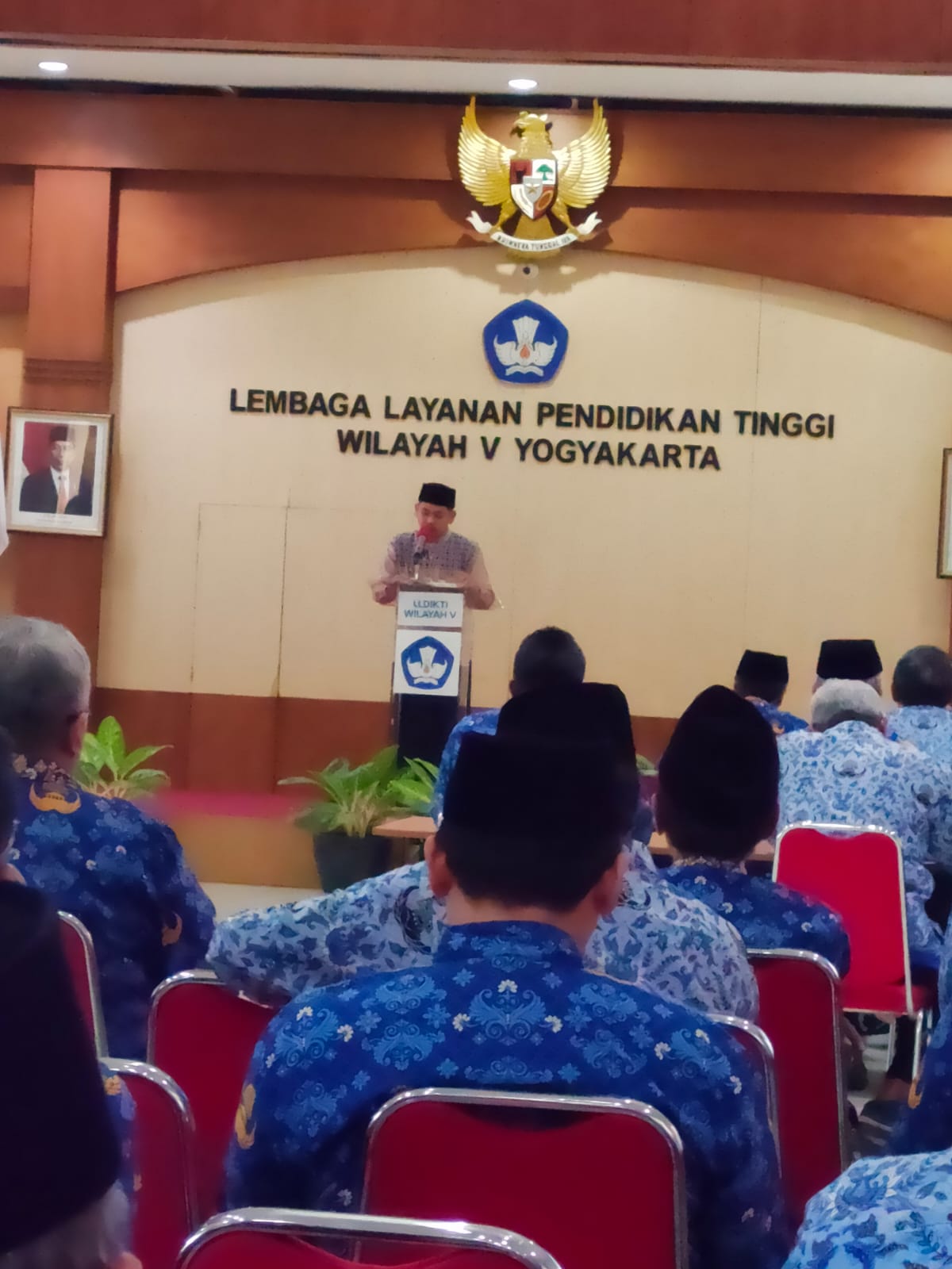Lantunan Ayat Suci Kemal di Syawalan LLDikti