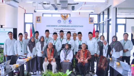 Tingkatkan Mutu Pendidikan, Prodi Informatika Jalani Asesmen Lapangan