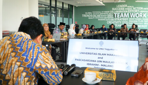 Jadi Benchmarking, UNU Jogja Sambut UIN Maulana Malik Ibrahim Malang dan Universitas Islam Makassar