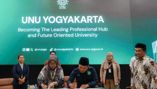Siap Jadi Lokomotif Sektor Pendidikan, UNU Jogja – SMK Ma’arif Mantup dan SMK NU Wilangan Teken Kerja Sama