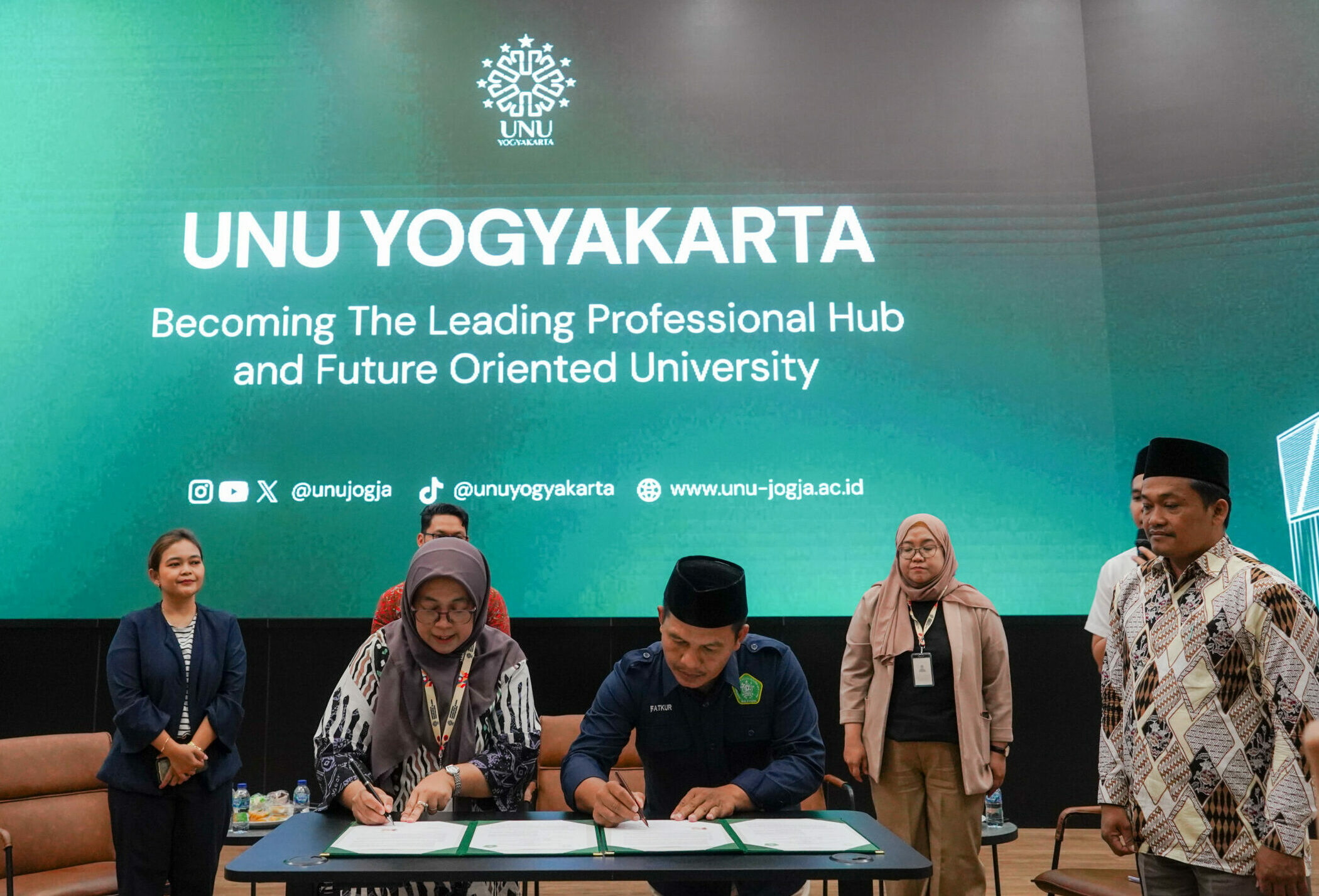Siap Jadi Lokomotif Sektor Pendidikan, UNU Jogja – SMK Ma’arif Mantup dan SMK NU Wilangan Teken Kerja Sama