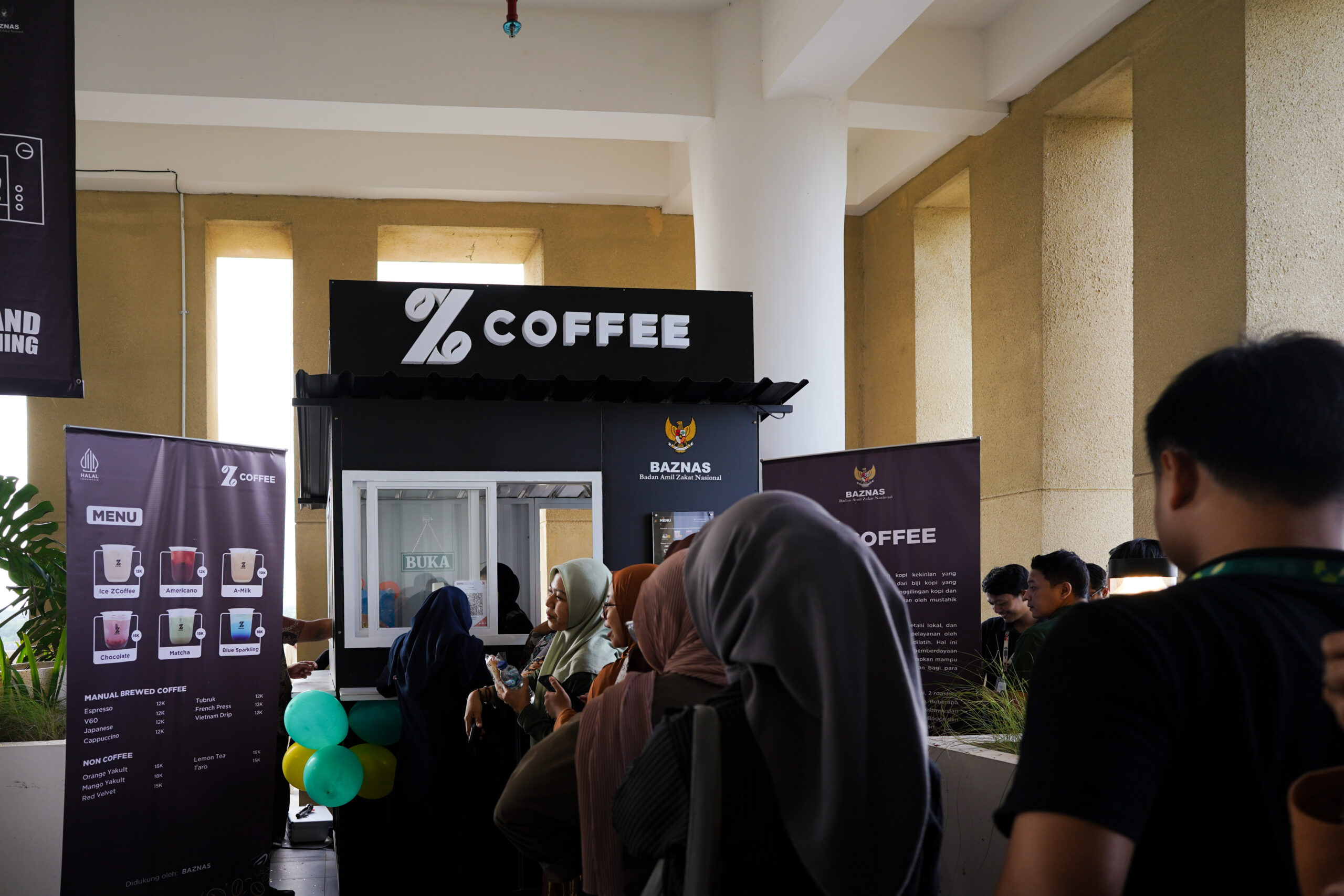 Ngopi Sore di ZCoffee Sky Garden UNU Jogja, Menikmati Secangkir Kopi Sembari Mewujudkan Kemandirian Ekonomi Berbasis Zakat