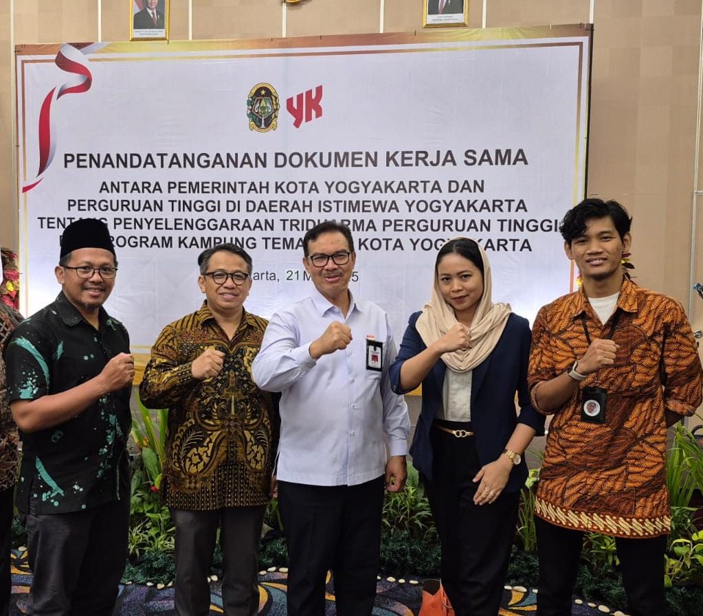 Pemkot Jogja Gandeng UNU Jogja di Program Kampung Tematik, Kembangkan Potensi Kampung di Bidang Lingkungan