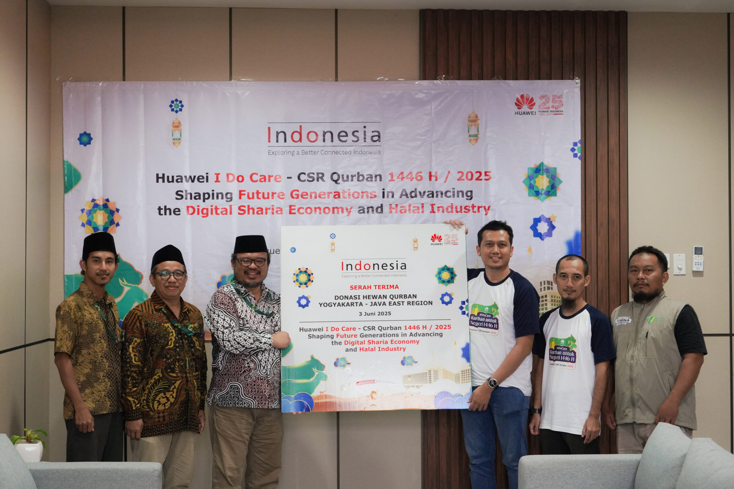 Rayakan Iduladha Bersama Huawei, UNU Jogja Tingkatkan Kualitas Pengelolaan Hewan Kurban