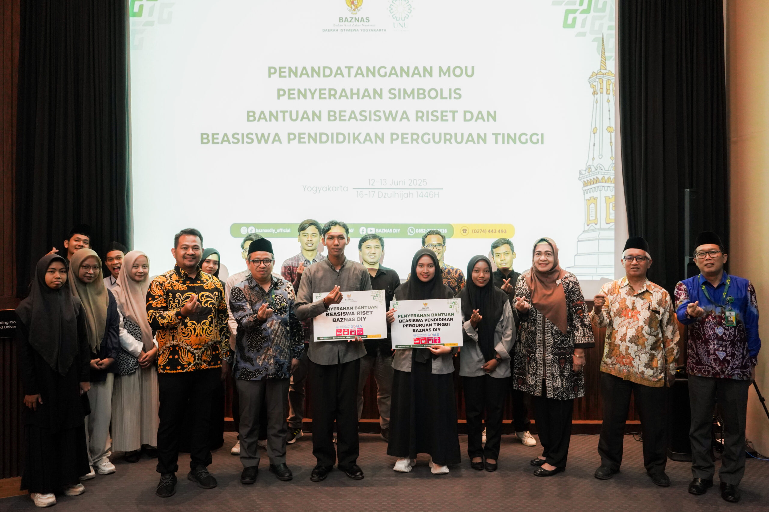 UNU Jogja – Baznas DIY Kolaborasi Program Beasiswa, Dukung Peningkatan Kualitas Pendidikan Masyarakat