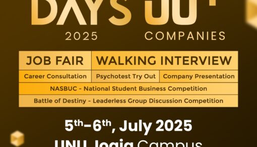 Career Bootcamp 2025 UNU Jogja Ajak Mahasiswa Temukan Sweet Spot Karier untuk Siap Bersaing di Dunia Profesional