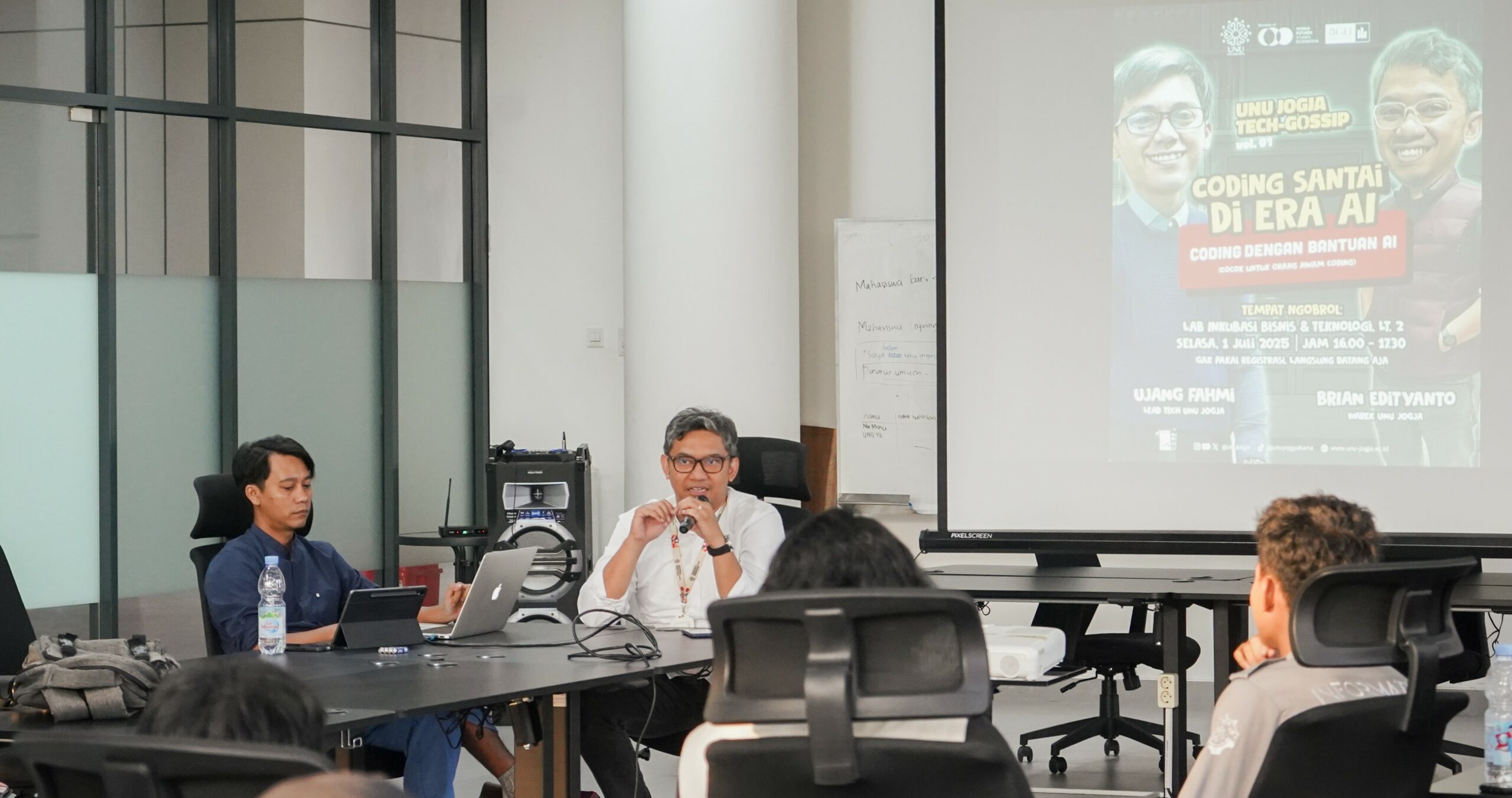 UNU Jogja Gelar Ngobrol Santai “Coding di Era AI”, Kenalkan Cara Ngoding Otomatis untuk Awam