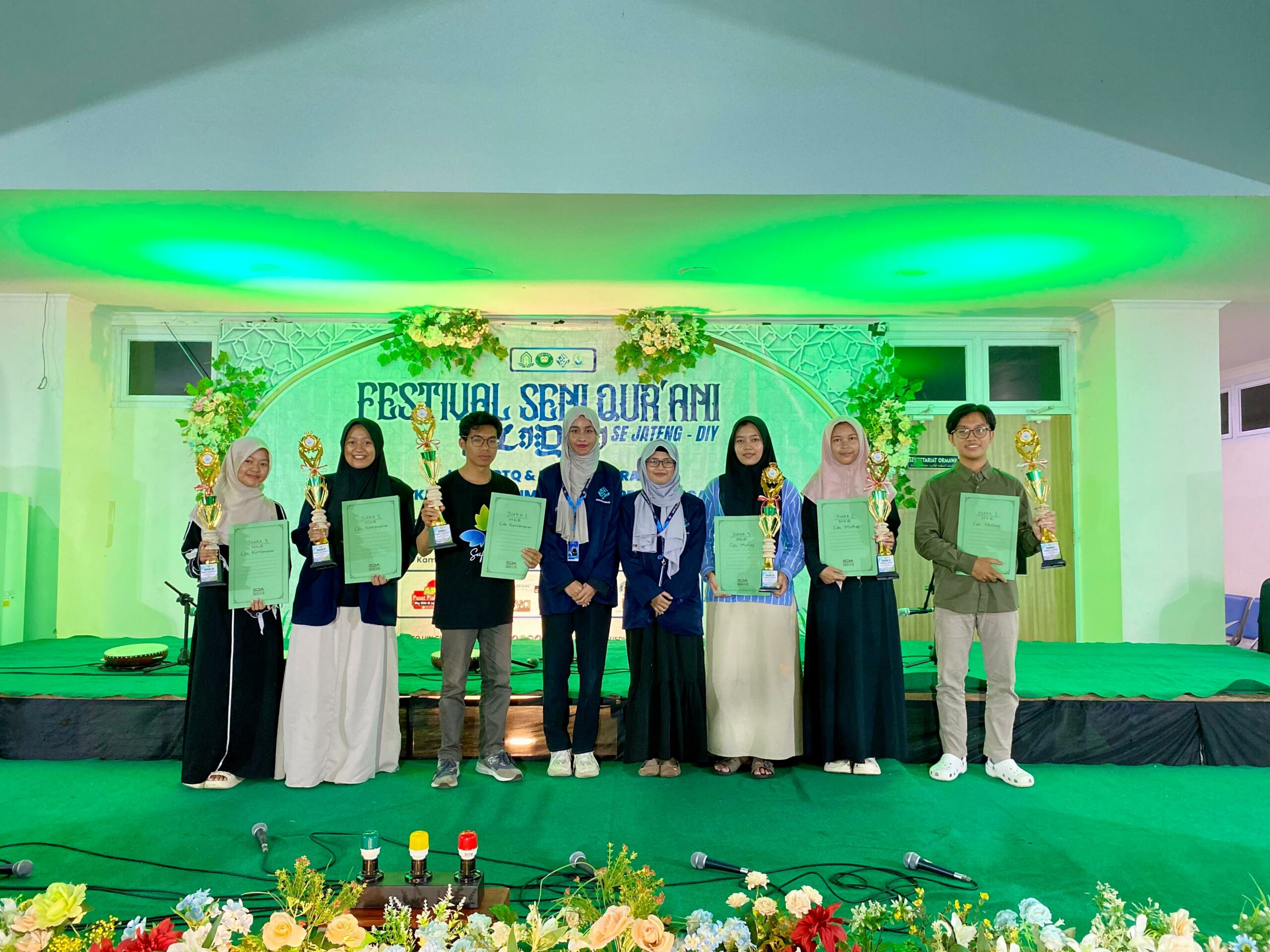 Mahasiswa SII UNU Jogja Ukir Prestasi di Festival Seni Qur’ani Jilid VI Pekalongan