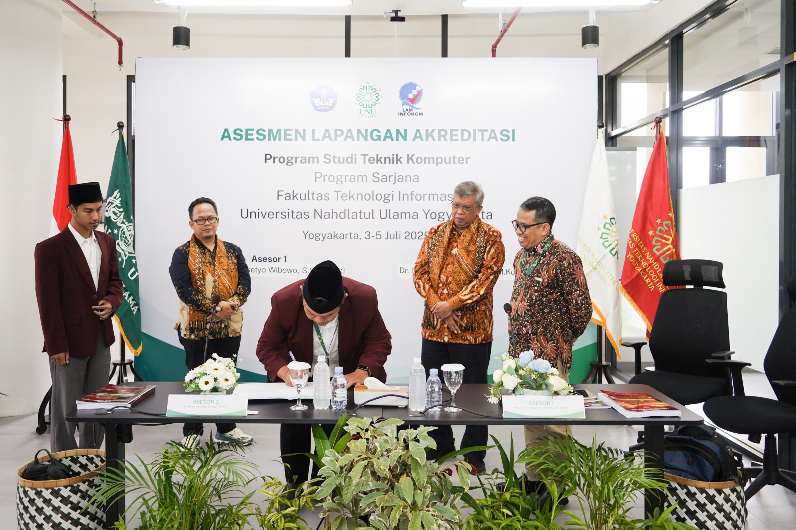 Prodi Teknik Komputer Jalani Asesmen Lapangan oleh LAM Infokom, Upaya UNU Jogja Tingkatkan Kualitas Pendidikan di Bidang STEM