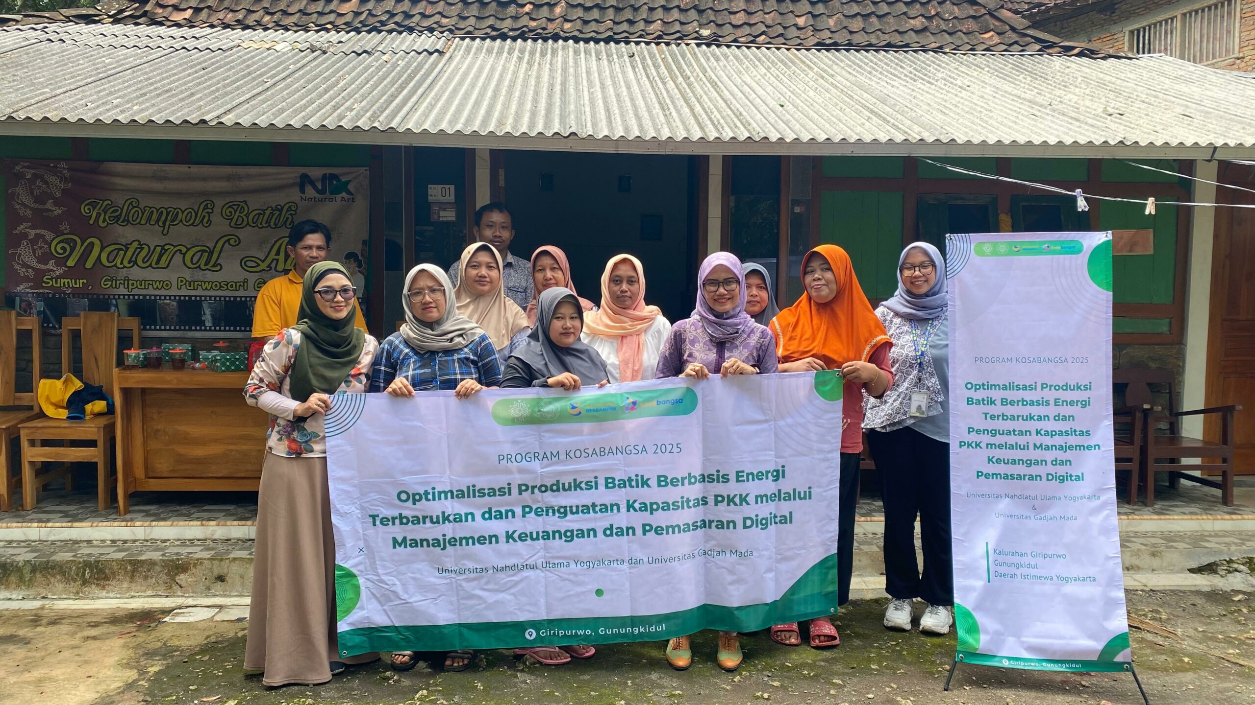 UNU Jogja Dampingi Kelompok Batik Giripurwo Perkuat Tata Kelola Keuangan